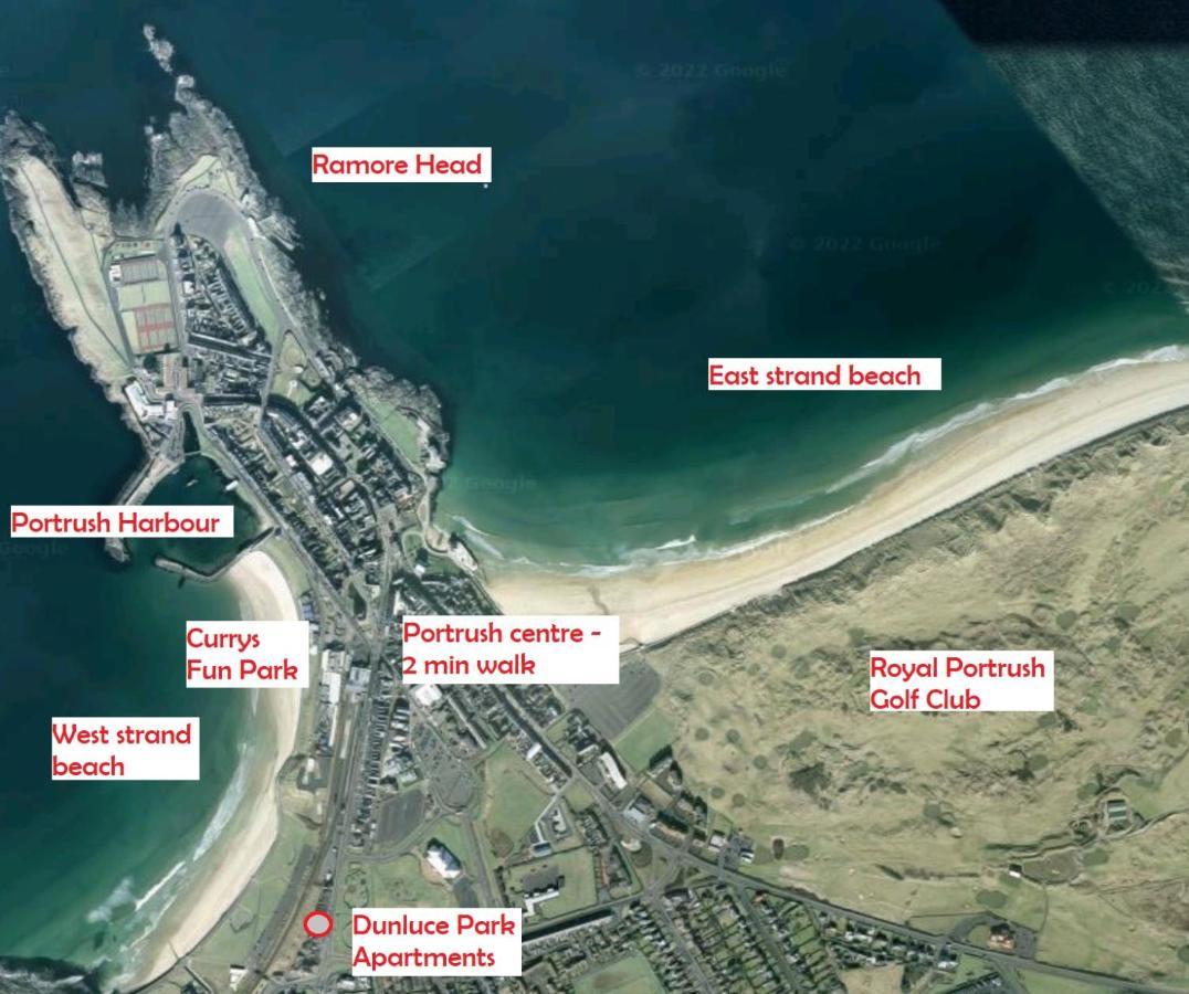 5 Dunluce Park - Portrush By The Sea Apartment Екстериор снимка