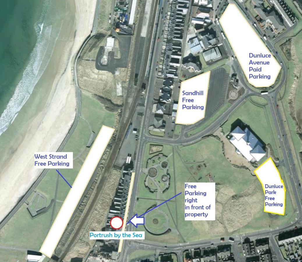 5 Dunluce Park - Portrush By The Sea Apartment Екстериор снимка